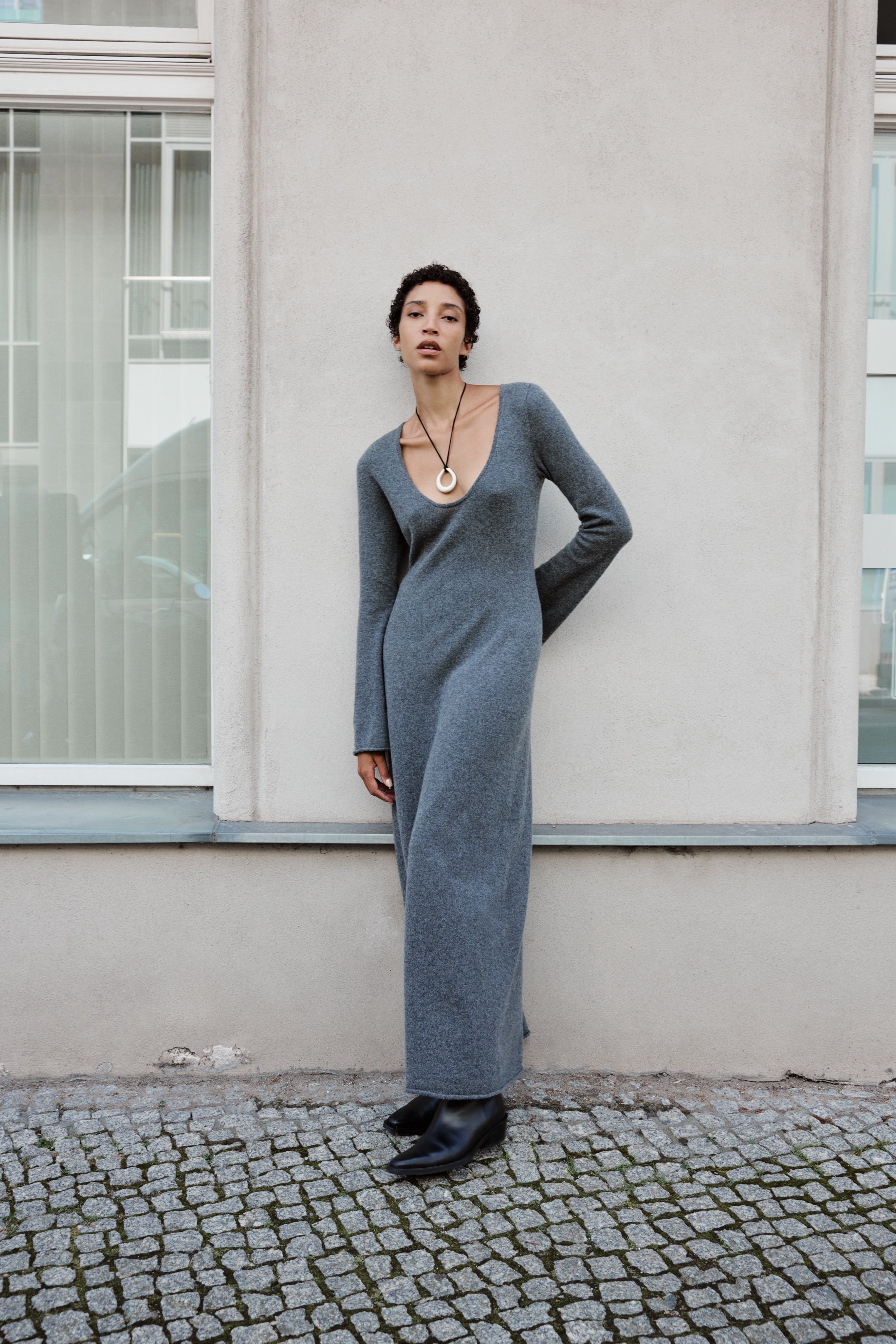 GWEN CASHMERE DRESS – James Street Co