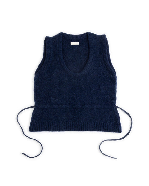 アウターその他 Fallett Small Story Logo Knit Vest Navy FA2403KT06NA Letter Square Vest – Fucking Awesome