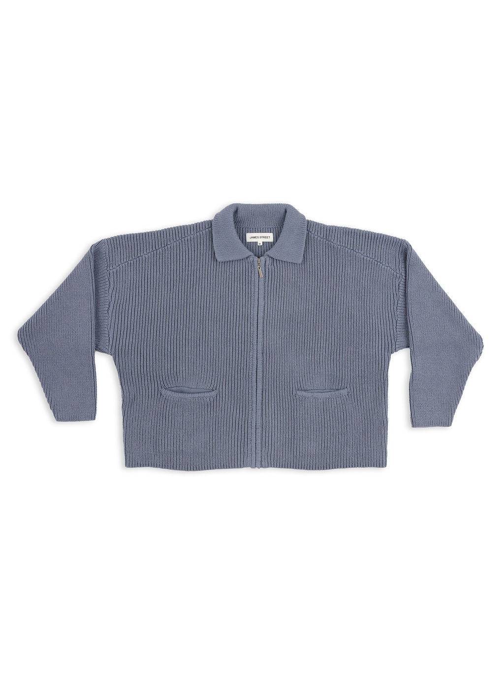 REID ZIP CARDIGAN IN COTTON – James Street Co
