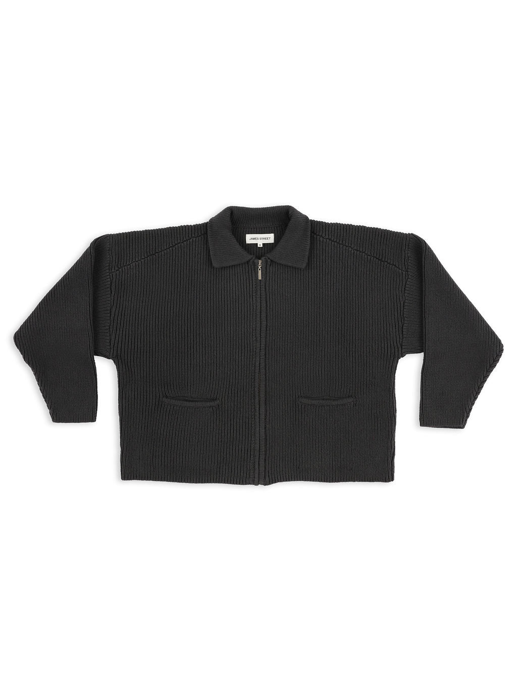 REID ZIP CARDIGAN IN COTTON – James Street Co